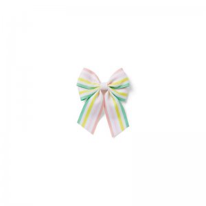 Striped Bow Barrette - Janie And Jack