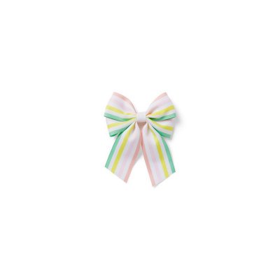 Striped Bow Barrette - Janie And Jack