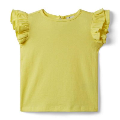 Ruffle Sleeve Jersey Top - Janie And Jack