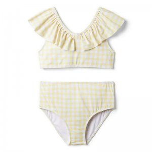 Gingham Ruffle Recycled 2-Piece Swimsuit - Janie And Jack