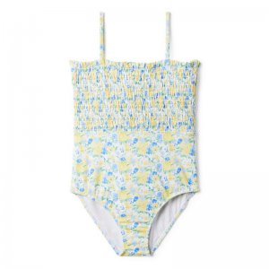 Floral Smocked Recycled Swimsuit - Janie And Jack