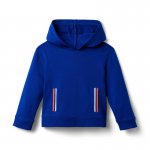 Stripe Pocket Hooded French Terry Sweatshirt - Janie And Jack