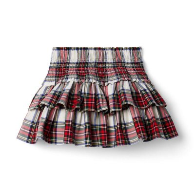 The Hailey Plaid Smocked Skirt - Janie And Jack