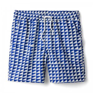 Dawne Florine Men's Tile Print Swim Trunk - Janie And Jack