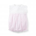 Baby Eyelet Striped Seersucker Romper - Janie And Jack