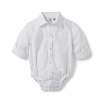 Baby Linen Bodysuit - Janie And Jack