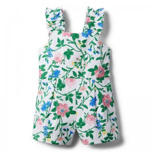 Floral Pique Romper - Janie And Jack