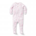 Baby Good Night Footed Pajama in Bunny Toile - Janie And Jack