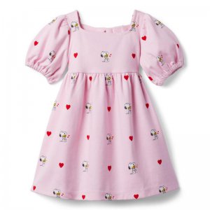 PEANUTS Snoopy Puff Sleeve Dress - Janie And Jack