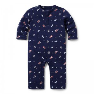 Baby Nautical Henley One-Piece - Janie And Jack