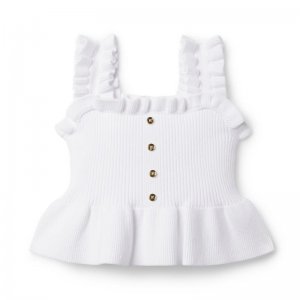 Peplum Ruffle Sweater Top - Janie And Jack