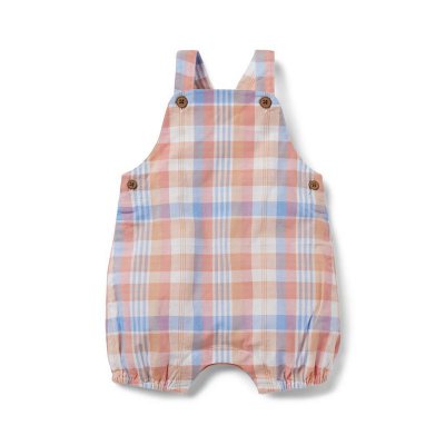 Baby Madras Plaid Overall - Janie And Jack