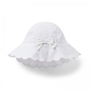 Scalloped Bow Sun Hat - Janie And Jack