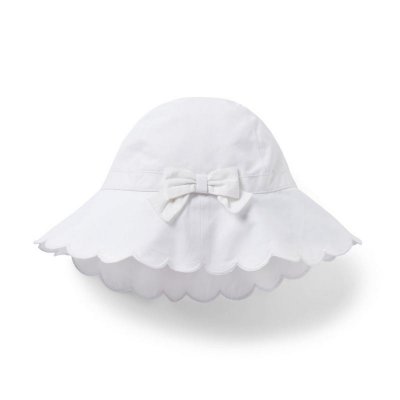 Scalloped Bow Sun Hat - Janie And Jack