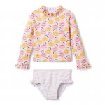 Flamingo Floaty Recycled Rash Guard Set - Janie And Jack