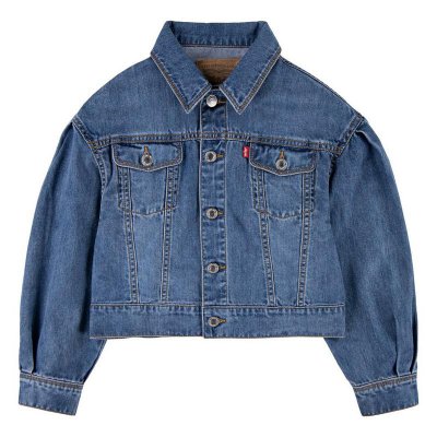 Levi's Pleated Sleeve Tween Trucker Jacket - Janie And Jack