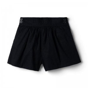 Linen-Cotton Button Short - Janie And Jack