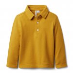 The Long Sleeve Pique Polo - Janie And Jack