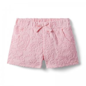 Floral Terry Jacquard Short - Janie And Jack