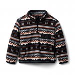 Fair Isle Fleece Half Zip Pullover - Janie And Jack