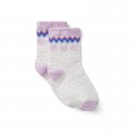 Fair Isle Heart Sock - Janie And Jack