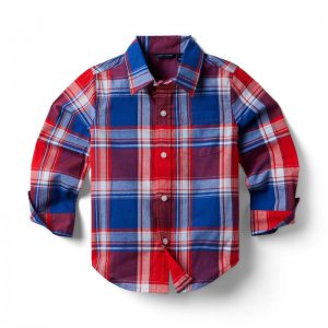 Madras Plaid Shirt - Janie And Jack