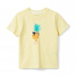 Pineapple Slub Tee - Janie And Jack