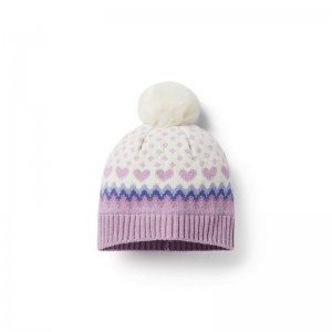 Fair Isle Heart Beanie - Janie And Jack