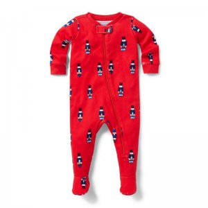 Baby Good Night Footed Pajama In Nutcracker Slumber- Janie And Jack