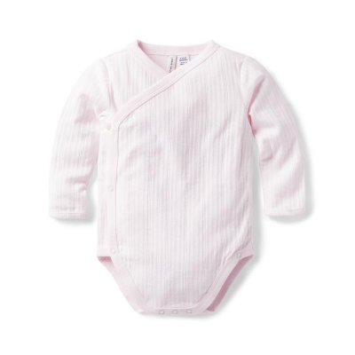 Baby Pointelle Wrap Bodysuit - Janie And Jack