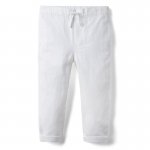 Linen-Cotton Pull-On Pant - Janie And Jack