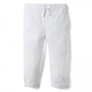 Linen-Cotton Pull-On Pant - Janie And Jack