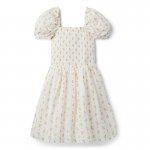 The Grace Floral Smocked Puff Sleeve Dress - Janie And Jack