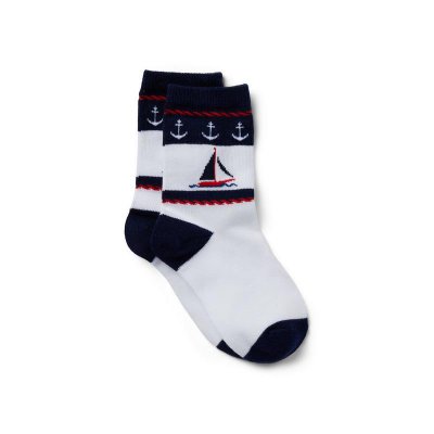 Sailboat Sock - Janie And Jack