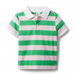 Striped Jersey Polo - Janie And Jack