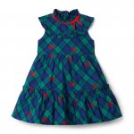 Plaid Embroidered Rose Dress - Janie And Jack