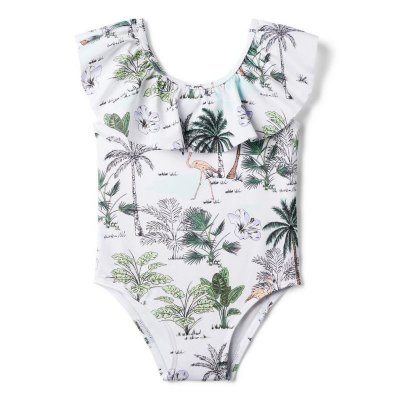 Tropical Flamingo Ruffle Swimsuit - Janie And Jack