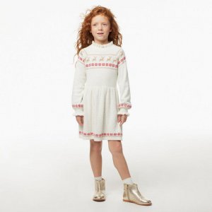 Fair Isle Reindeer Sweater Dress - Janie And Jack