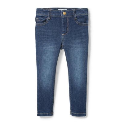 Skinny Jean In Ocean Faded Wash - Janie And Jack