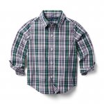 Plaid Poplin Shirt - Janie And Jack