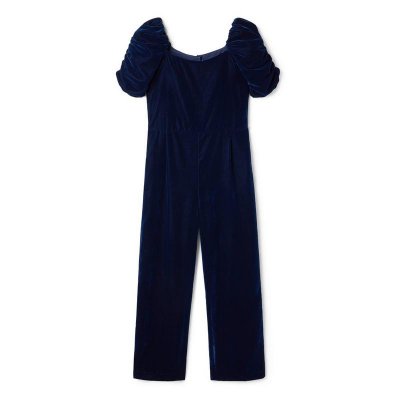 Velvet Wide Leg Jumpsuit - Janie And Jack