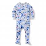 Baby Good Night Footed Pajama in Disney Cinderella Floral - Janie And Jack