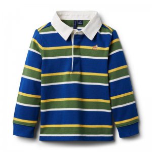 Striped Jersey Rugby Shirt - Janie And Jack