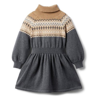 Fair Isle Sweater Dress - Janie And Jack