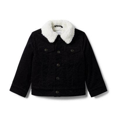 Corduroy Sherpa Collar Trucker Jacket - Janie And Jack