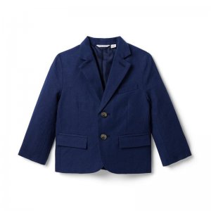 Linen-Cotton Blazer - Janie And Jack