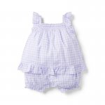 Baby Gingham Ruffle Romper - Janie And Jack