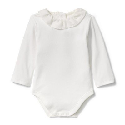 Ruffle Collar Long Sleeve Bodysuit - Janie And Jack