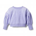 Velour Puff Sleeve Sweatshirt - Janie And Jack